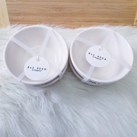 NWT Rae Dunn Pinch & Dash Spice Bowl Set - 2 sets - Picture 3 of 7